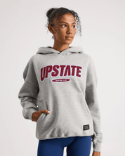 PLAYER HOODIE - GREY MARLE VARSITY