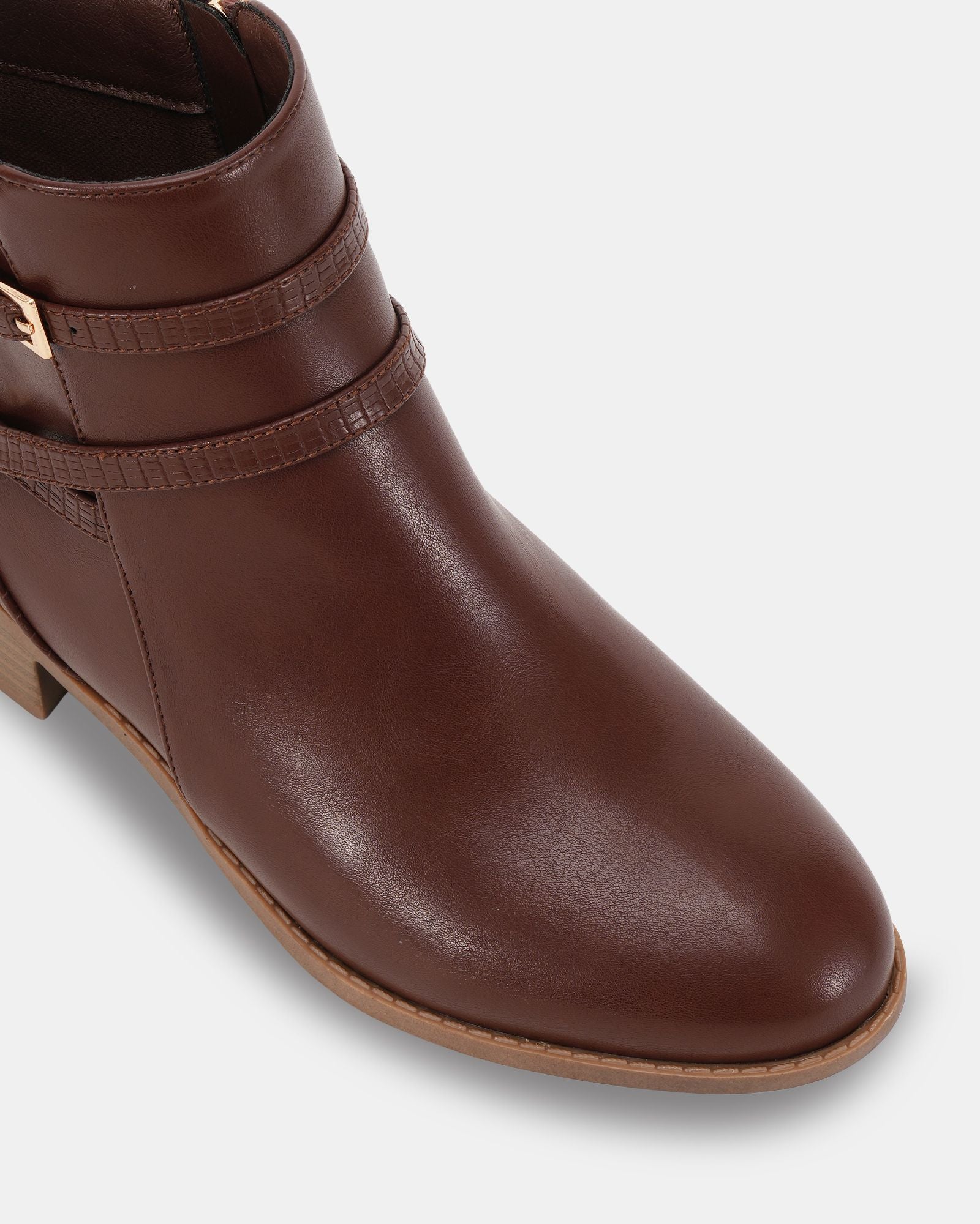 Novo Shoes | Digby milk chocolate ankle boots