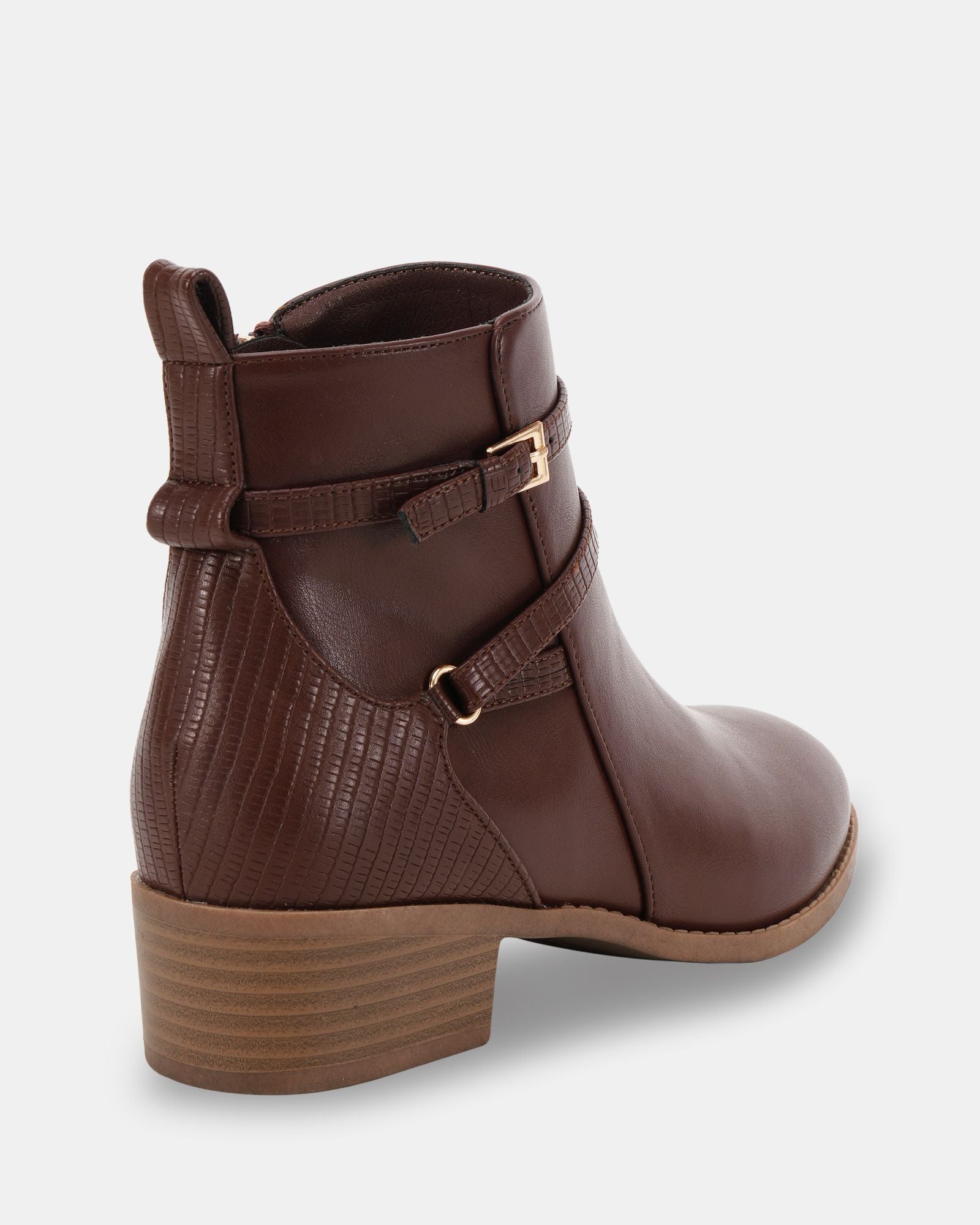 Novo Shoes | Digby milk chocolate ankle boots