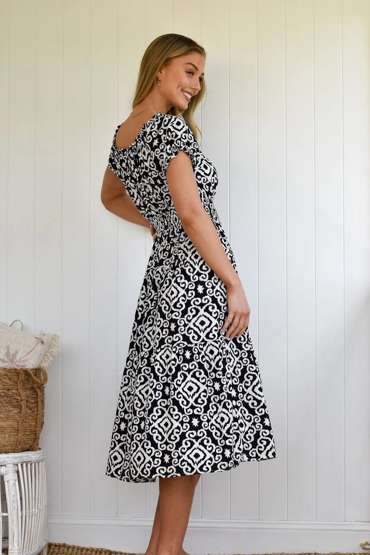 Harper black dress