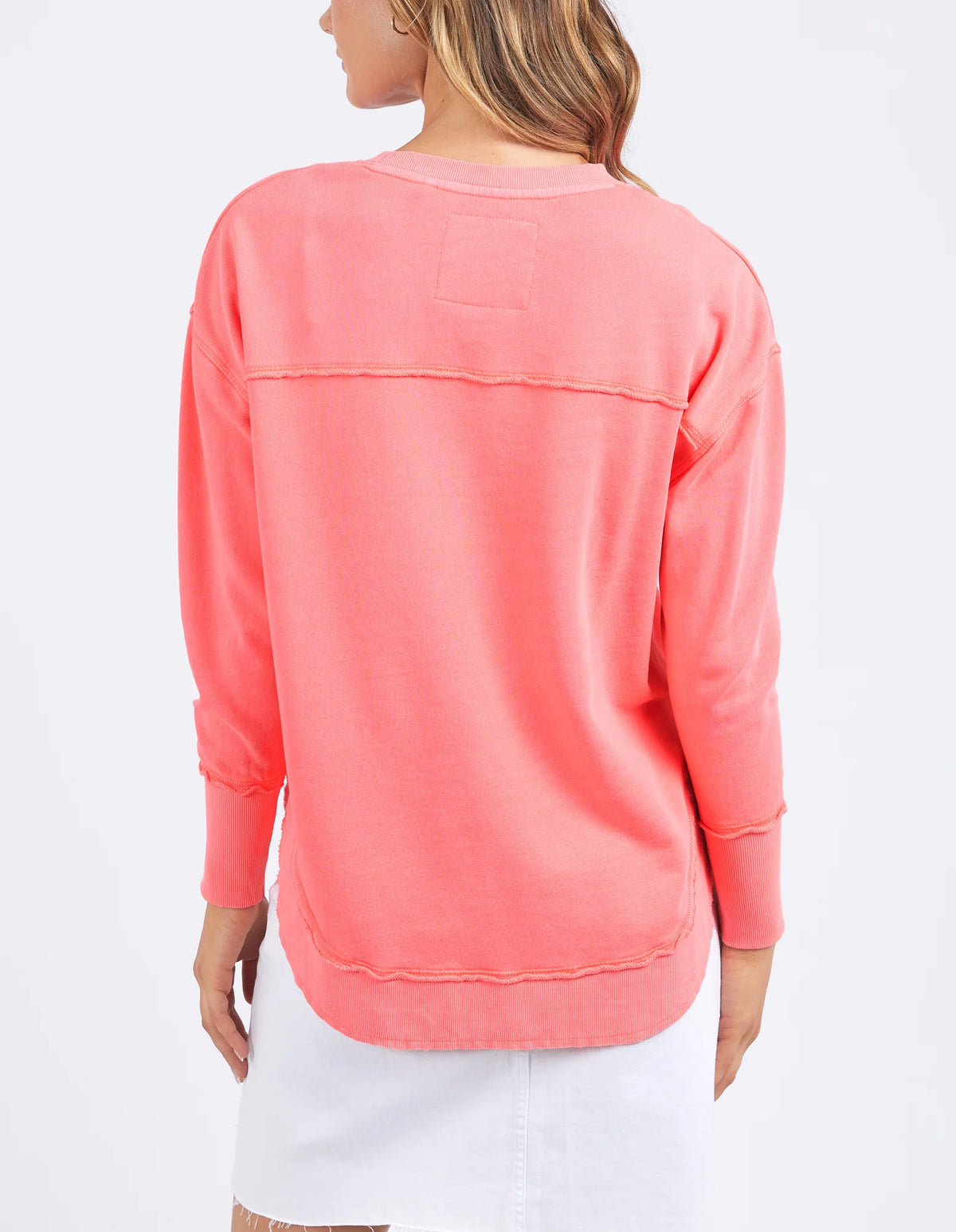 Foxwood Simplified crew- neon pink