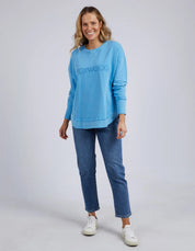 Simplified Crew Bright Blue