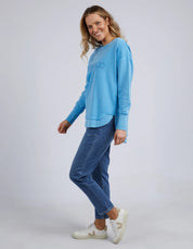 Simplified Crew Bright Blue
