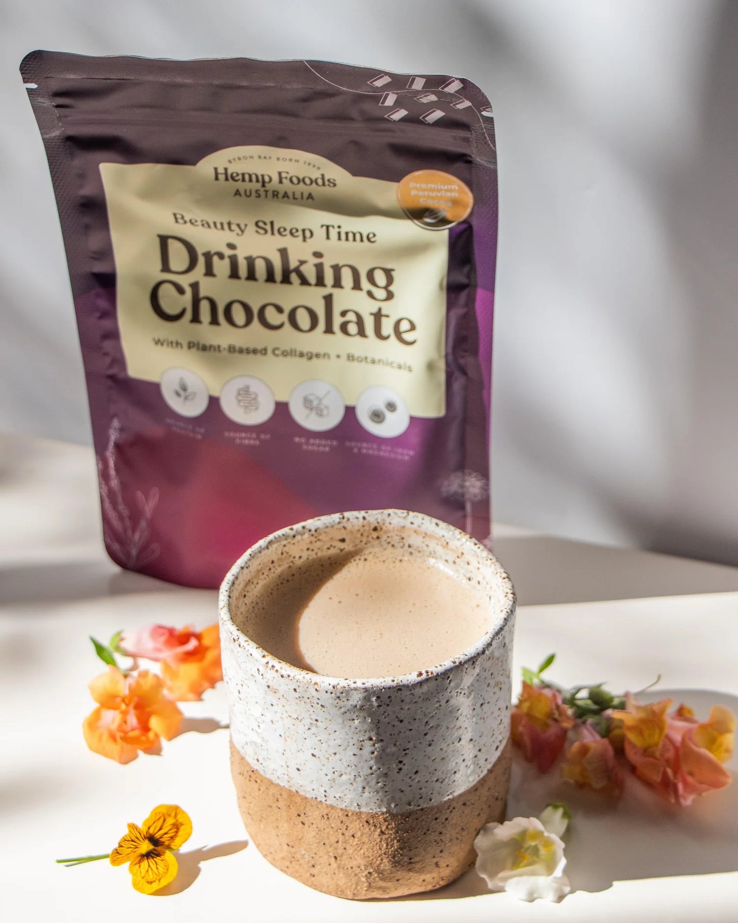 Drinking chocolate hemp foods Australia