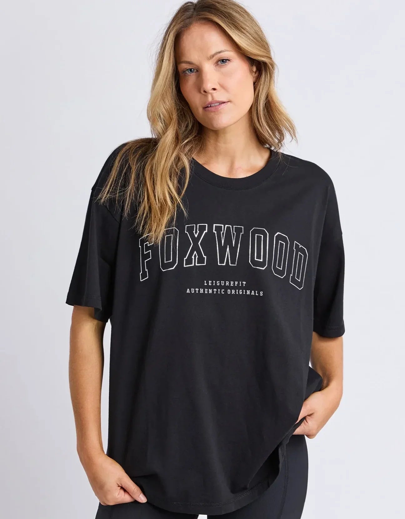Foxwood | metallic outline interval tee