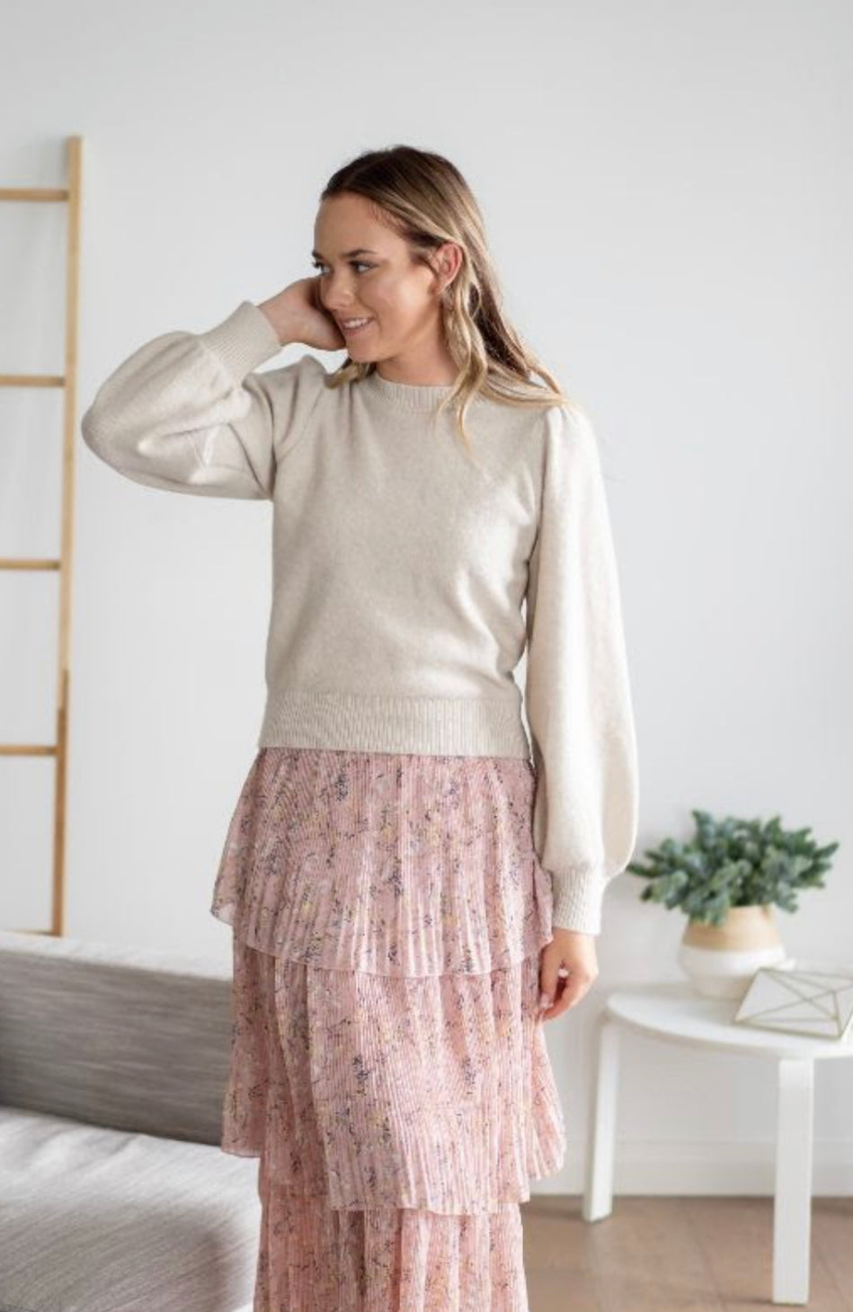 Sadie puff jumper