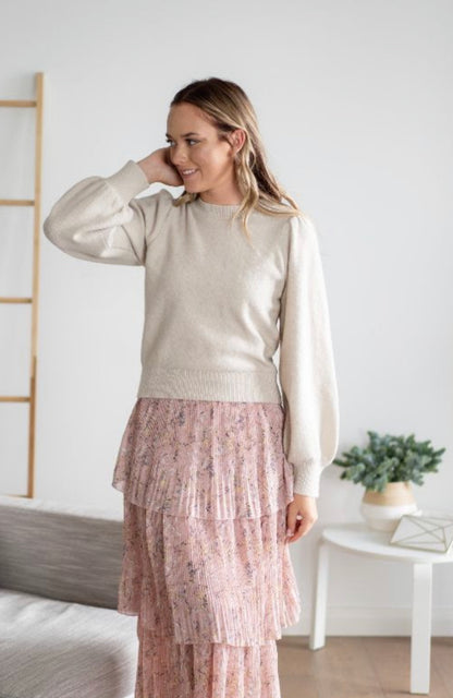 Sadie puff jumper