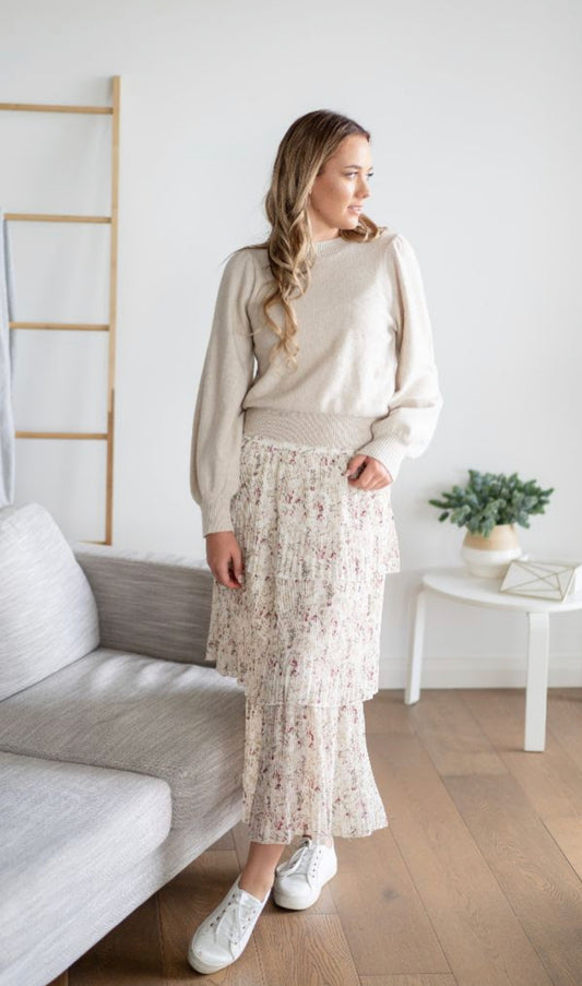 Sadie puff jumper