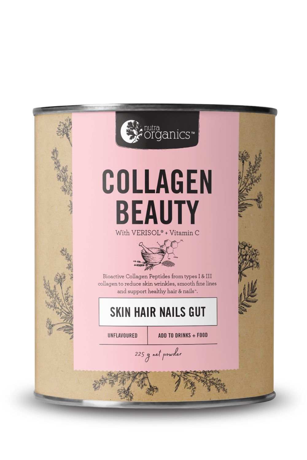 Nutraorganics Collagen Beauty unflavoured